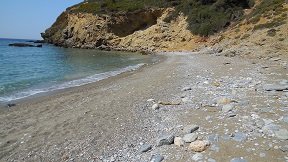 Tsoukalia beach on the island of Alonissos in Greece