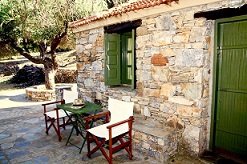 CasaMilos Stone Chalets, Alonissos Old Town, Yialia or Gialia beach on the island of Alonissos in Greece