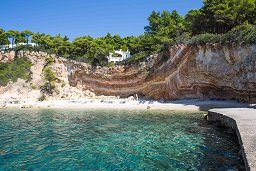 Marpounta beach on the island of Alonissos in Greece