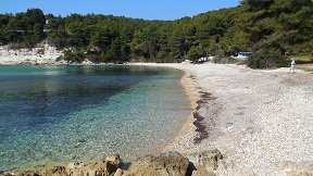 Milia beach on the island of Alonissos in Greece