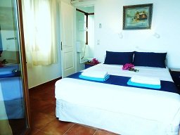 Milia Bay Hotel Apartments, Chrisi Milia beach on the island of Alonissos in Greece