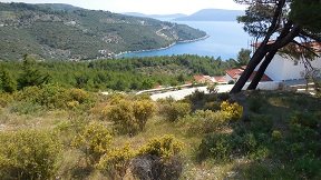 Kokkinokastri beach on the island of Alonissos in Greece