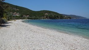 Steni Vala beach on the island of Alonissos in Greece