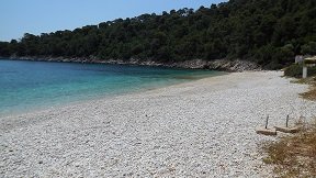 Leftos Gialos beach, Greece