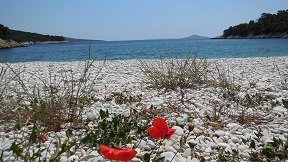 Leftos Gialos beach, Greece