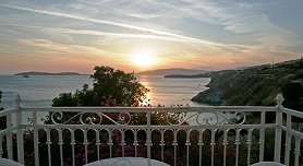 Andros hotels, Aneroussa Beach Hotel, Delavoyas Beach, Batsi