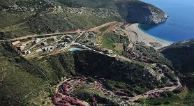 Andros hotels, Aegea Blue Villas & Suites in Zorkos Beach