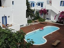 Apollon Hotel in Milos, Griekenland