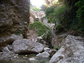 Lefkas, Lefkada, Nidri waterfall, Nidri Waterval