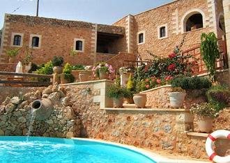 Samonas Traditional Settlement on Crete, Kreta.