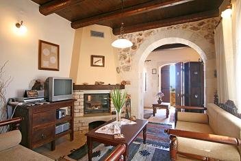 Samonas Traditional Settlement on Crete - One Bedroom Villa Malotira, Crete.