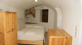 Sights of the island of Chalki, the Dodecanese, Greece