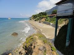 Corfu, Prassoudi Beach