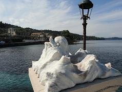 Corfu, Kaiser's Bridge in Benitses / Perama