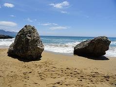 Corfu, Mirtiotissa naturist beach