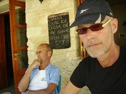 Ta Aptera Taverna in Megala Chorafia, Crete, Kreta.