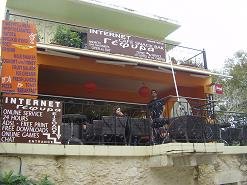 Gefyra Cafe Snackbar, Vrisses, Crete, Kreta