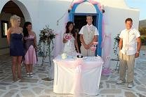 weddings in Antiparos Greece, trouwen op Antiparos in Griekenland