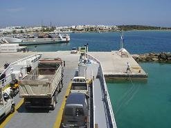 Antiparos ferry, Antiparos veerboot