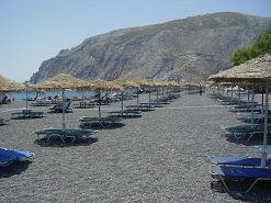 Kamari Beach Santorini