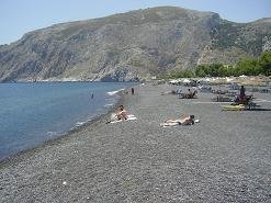 Kamari Beach Santorini