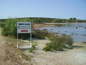 Another sign to Mike's Place