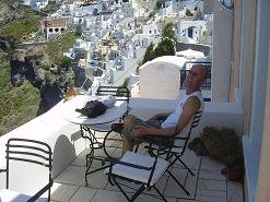 Santorini, Fira, Art Cafe
