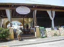 Santorini, Kamari, Levante Caf�, restaurant & cocktailbar