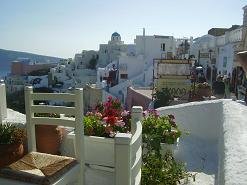 Oia in Santorini