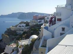 Oia in Santorini