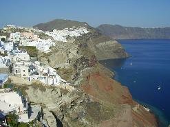 Oia in Santorini