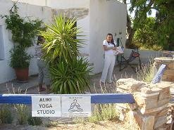 Paros, Yoga in Alyki, Oona 2009