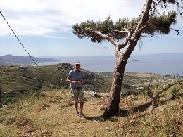 Castello Rosso in Karystos Evia