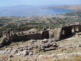 Castello Rosso in Karystos Evia