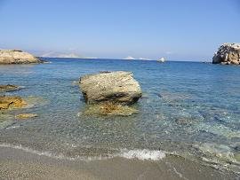 Folegandros, Karavostasis, Vardia Beach