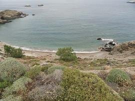 Folegandros, Karavostasis, Vitsentzou Beach