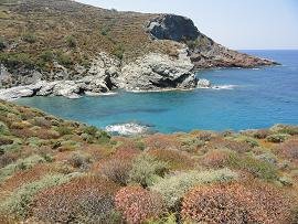 Folegandros, Ampeli Beach