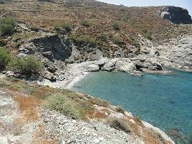 Folegandros, Ampeli Beach