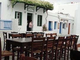 Folegandros, Chora, Taverna Nicolas Place