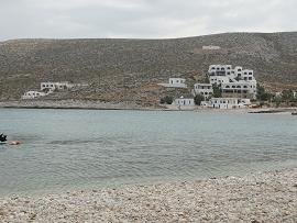 Folegandros, Karavostasis, Evangellis Beach Bar