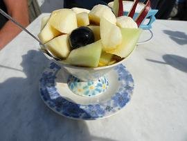 Folegandros, Chora, Pounta Garden Restaurant