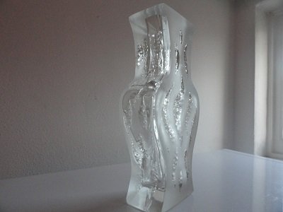 Ingrid Glashutte vaas Exquisite, Lalique stijl