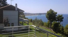 Villa Aetofolia in Skala Fourkas, Halkidiki