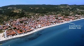 Akrogiali Boutique Hotel in Polychrono, Halkidiki