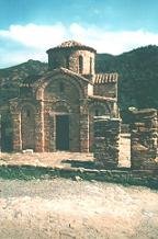 The Byzantine Panagia church.