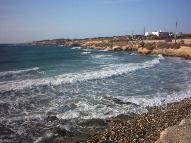 Sunset strand in Antiparos stad
