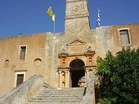 Agia Triada klooster, Akrotiri, Kreta.