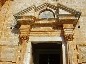 Agia Triada monastery, Akrotiri, Crete.