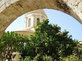 Agia Triada monastery, Akrotiri, Crete.