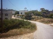 De kerk in Agios Georgios.